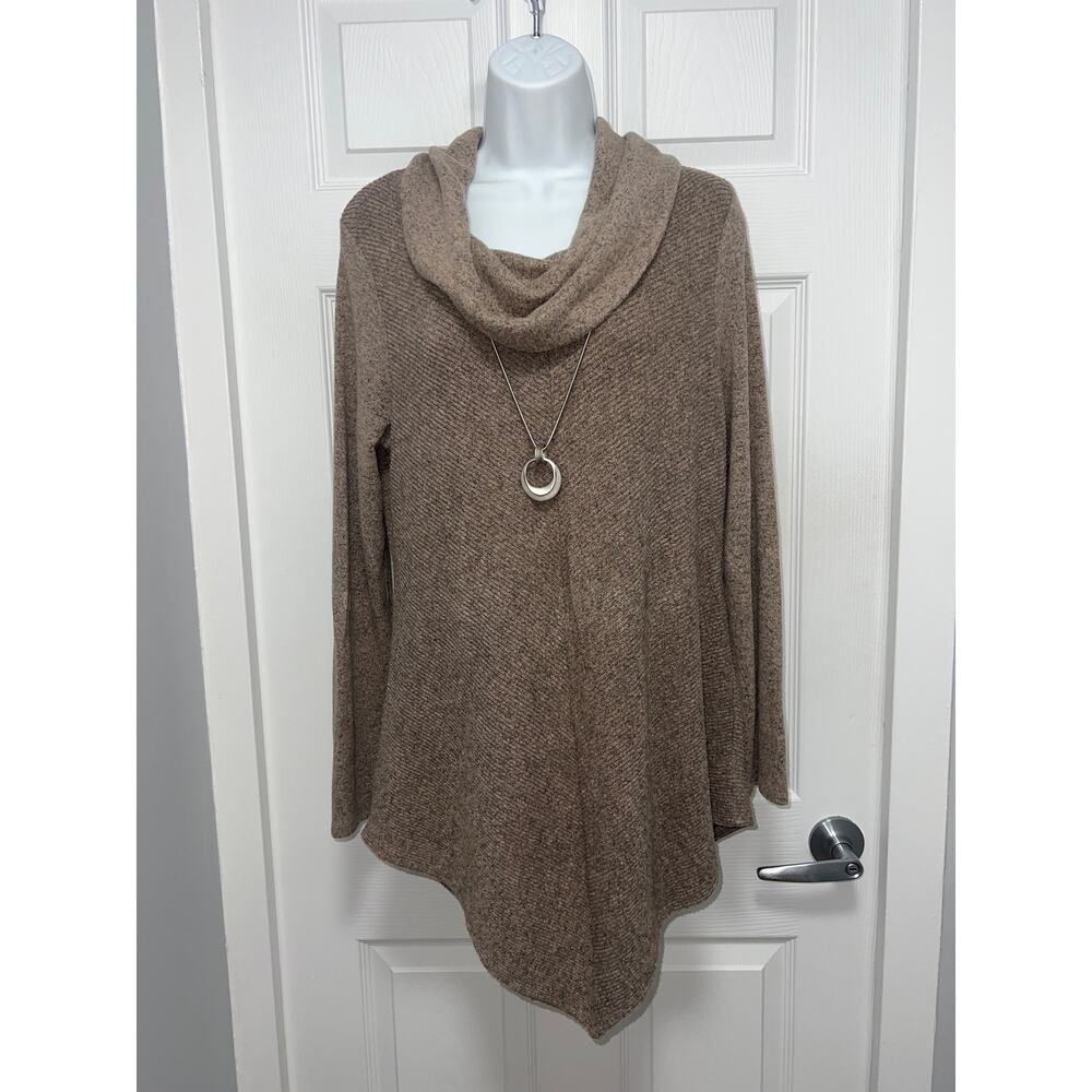 B.wear Long cowl neck soft Sweater size